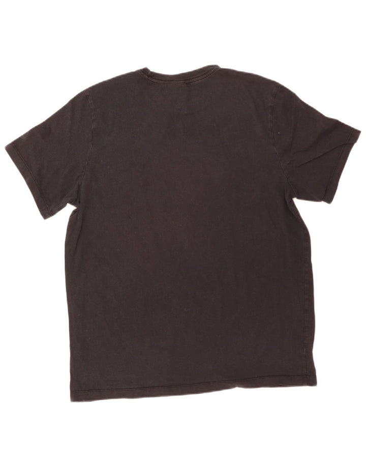 Nike T-shirt top til mænd, stor sort bomuld