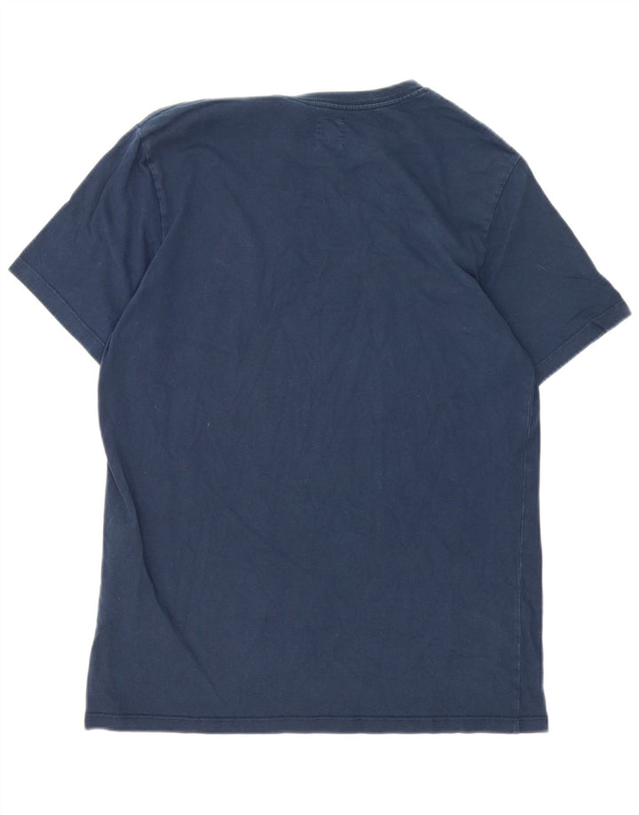 LEVI'S Herre Standard T-Shirt Top Medium Marineblå Bomuld