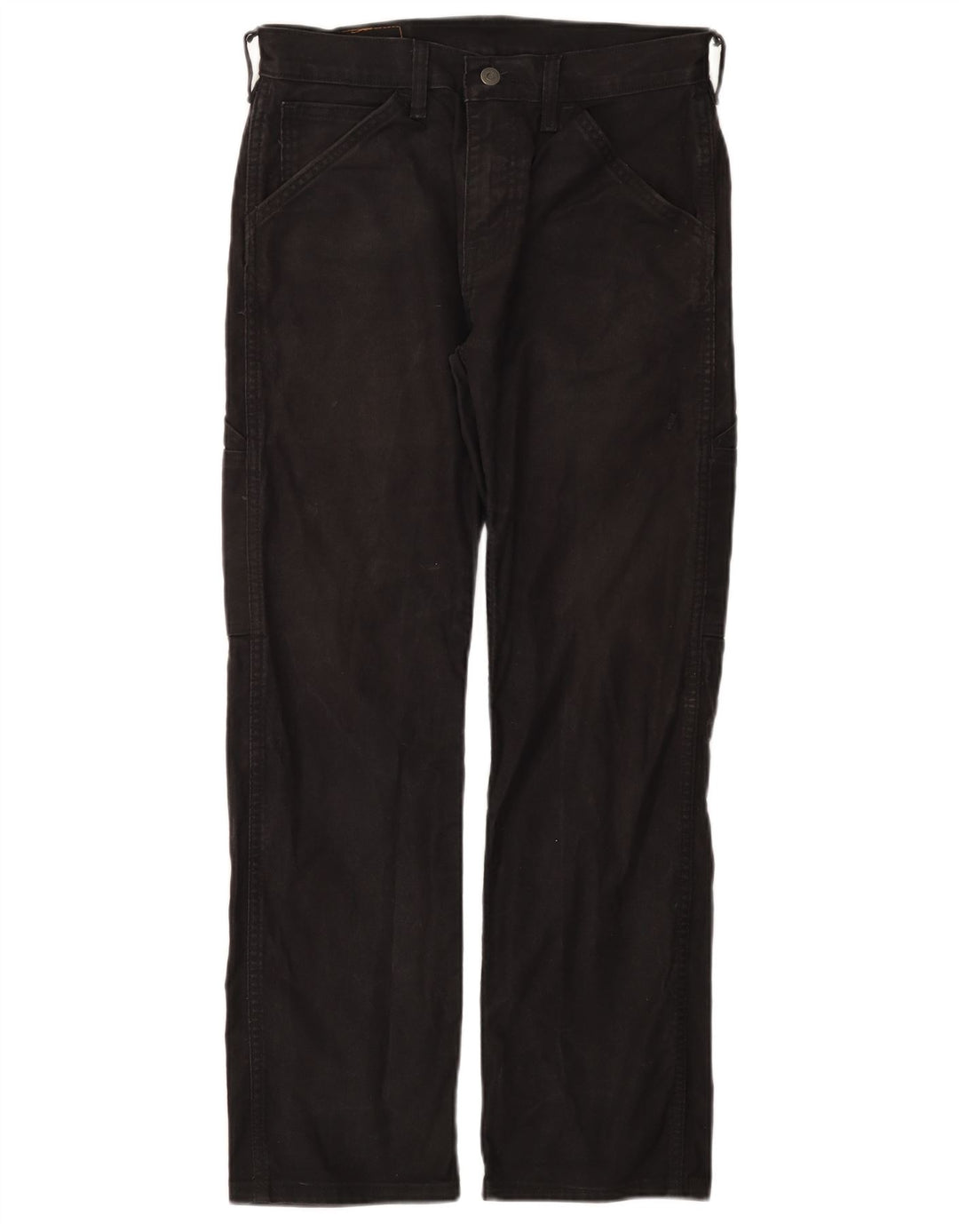 Levi's Herre 505 Straight Cargo Bukser W30 L30 Sort Bomuld