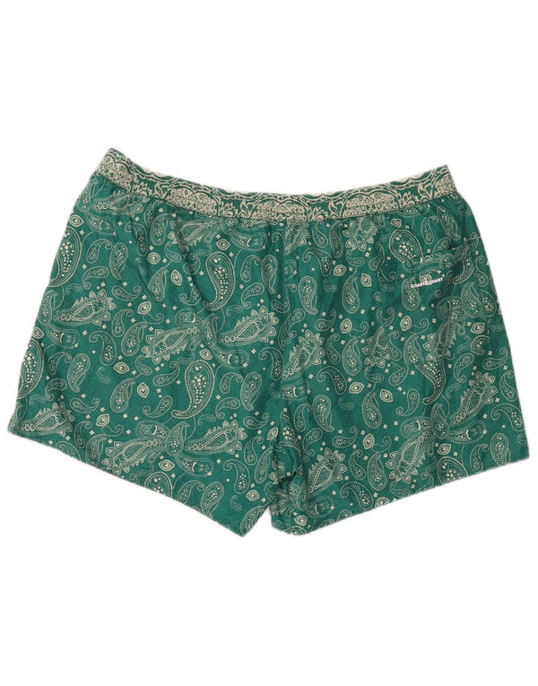 COAST Badeshorts til mænd Large Green Paisley