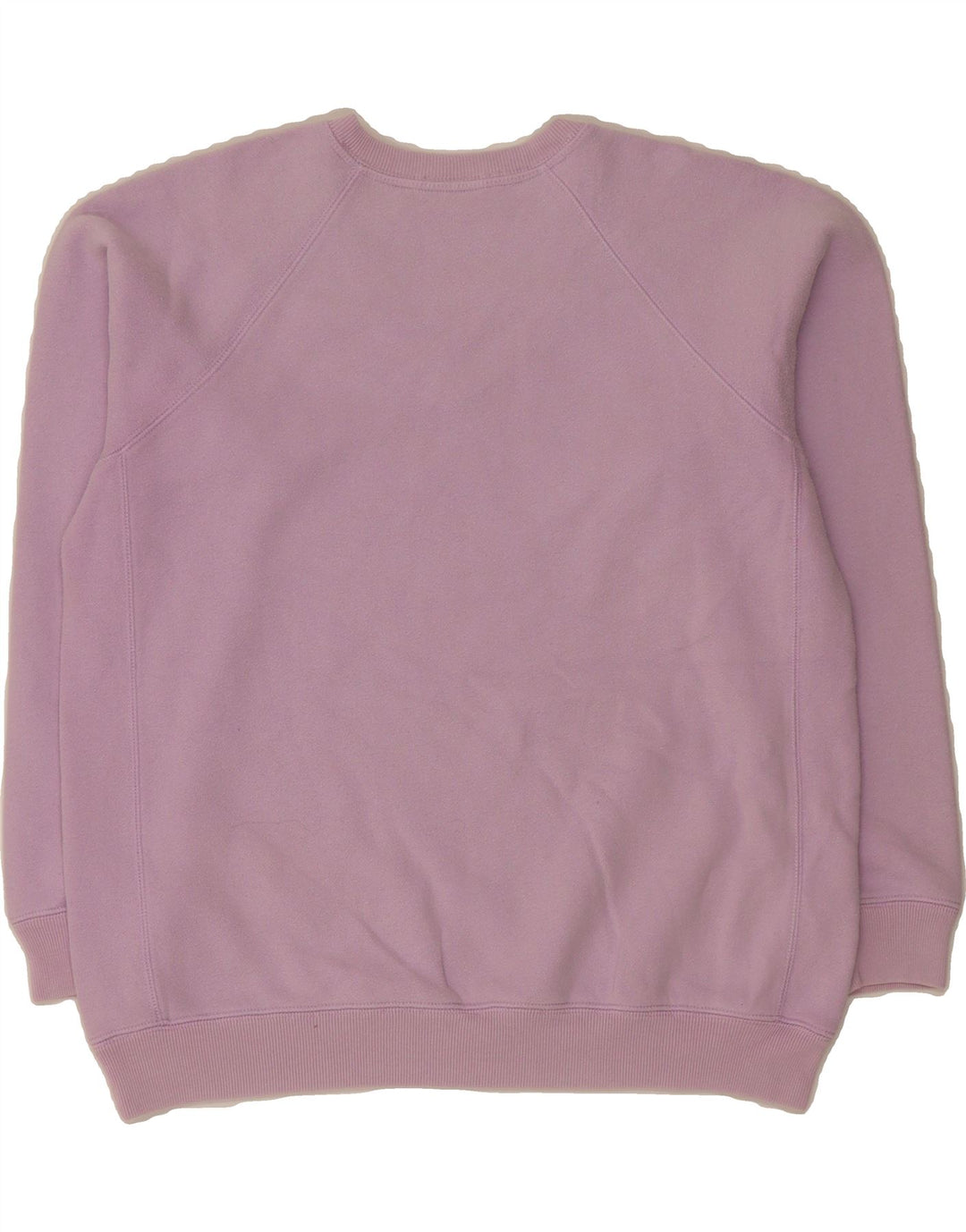 IZOD Womens Oversized Sweatshirt Jumper UK 10 Small Purple Cotton Vintage Izod and Second-Hand Izod from Messina Hembry 
