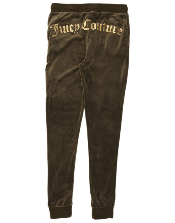 Juicy Couture Piger Grafisk træningsdragt Bukser Joggers 14-15 år Khaki
