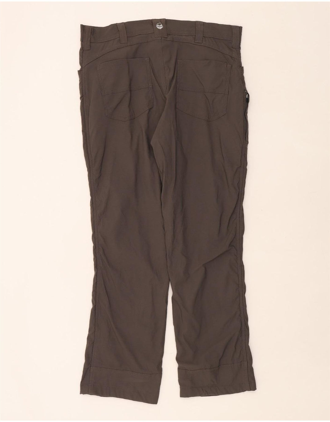 Wrangler Straight Cargo bukser til mænd W36 L30 Grå nylon