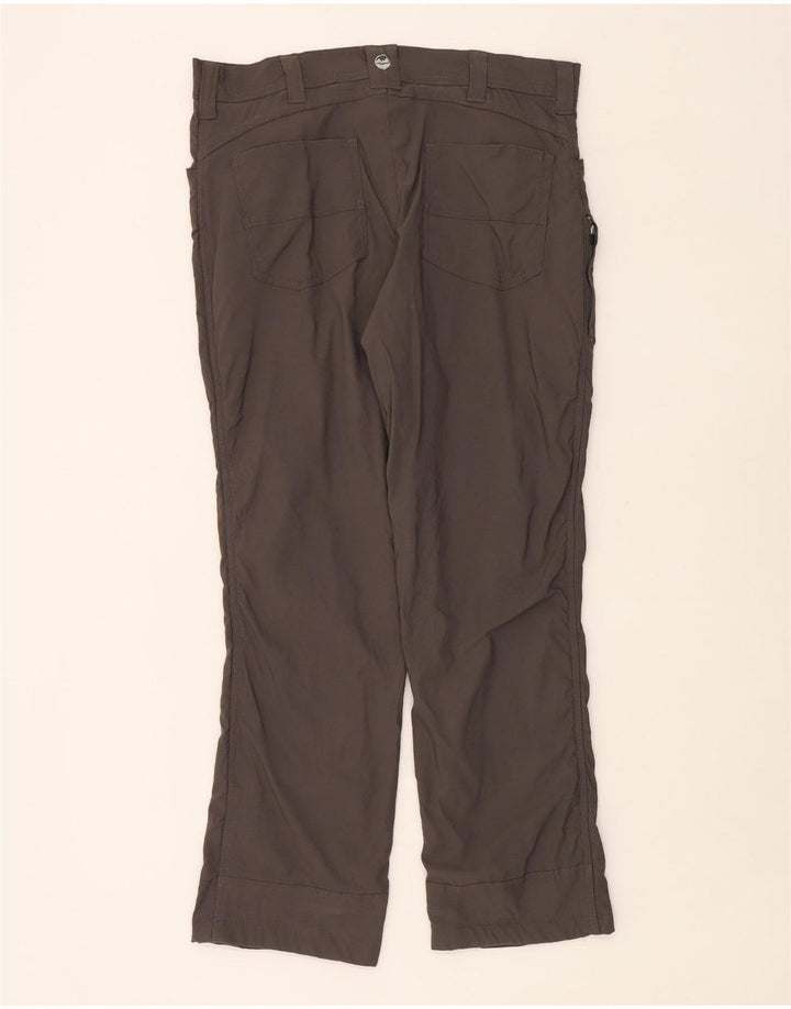 Wrangler Straight Cargo bukser til mænd W36 L30 Grå nylon