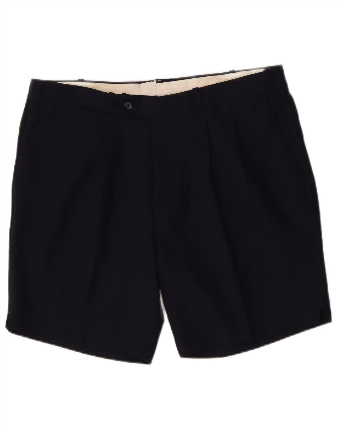 Farah Herre Chino Shorts W38 XL Navy Blue Polyester