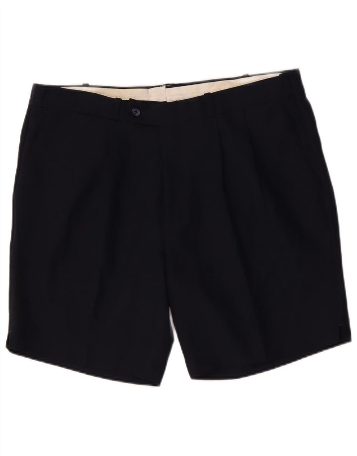 Farah Herre Chino Shorts W38 XL Navy Blue Polyester