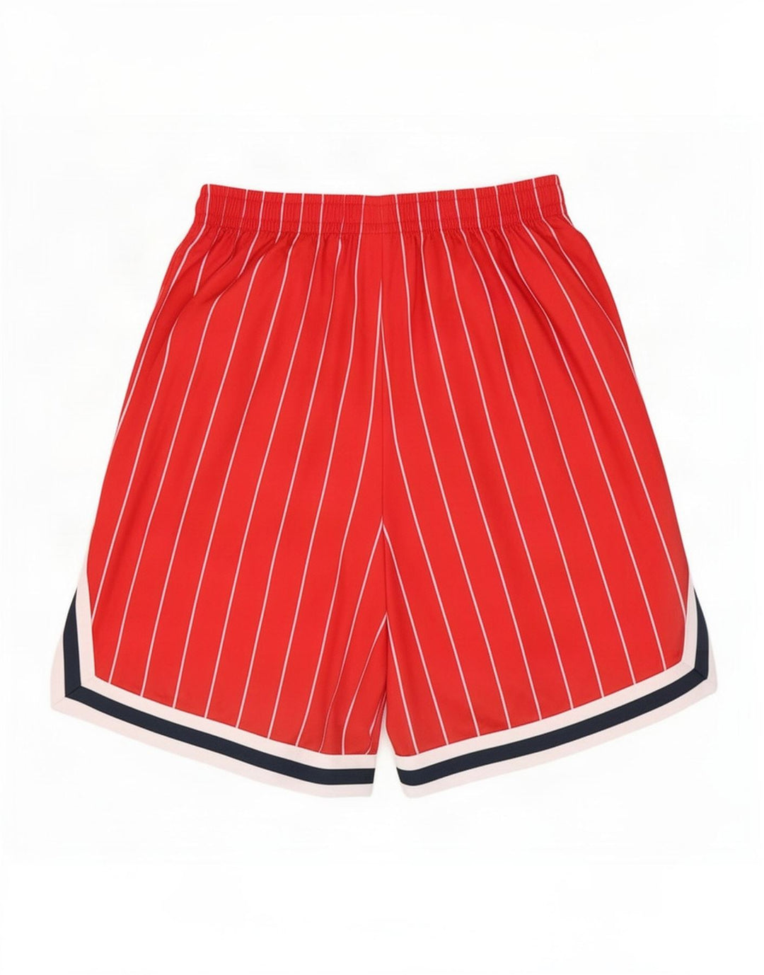 Karl Kani Herre Sportshorts Små rødstribet polyester