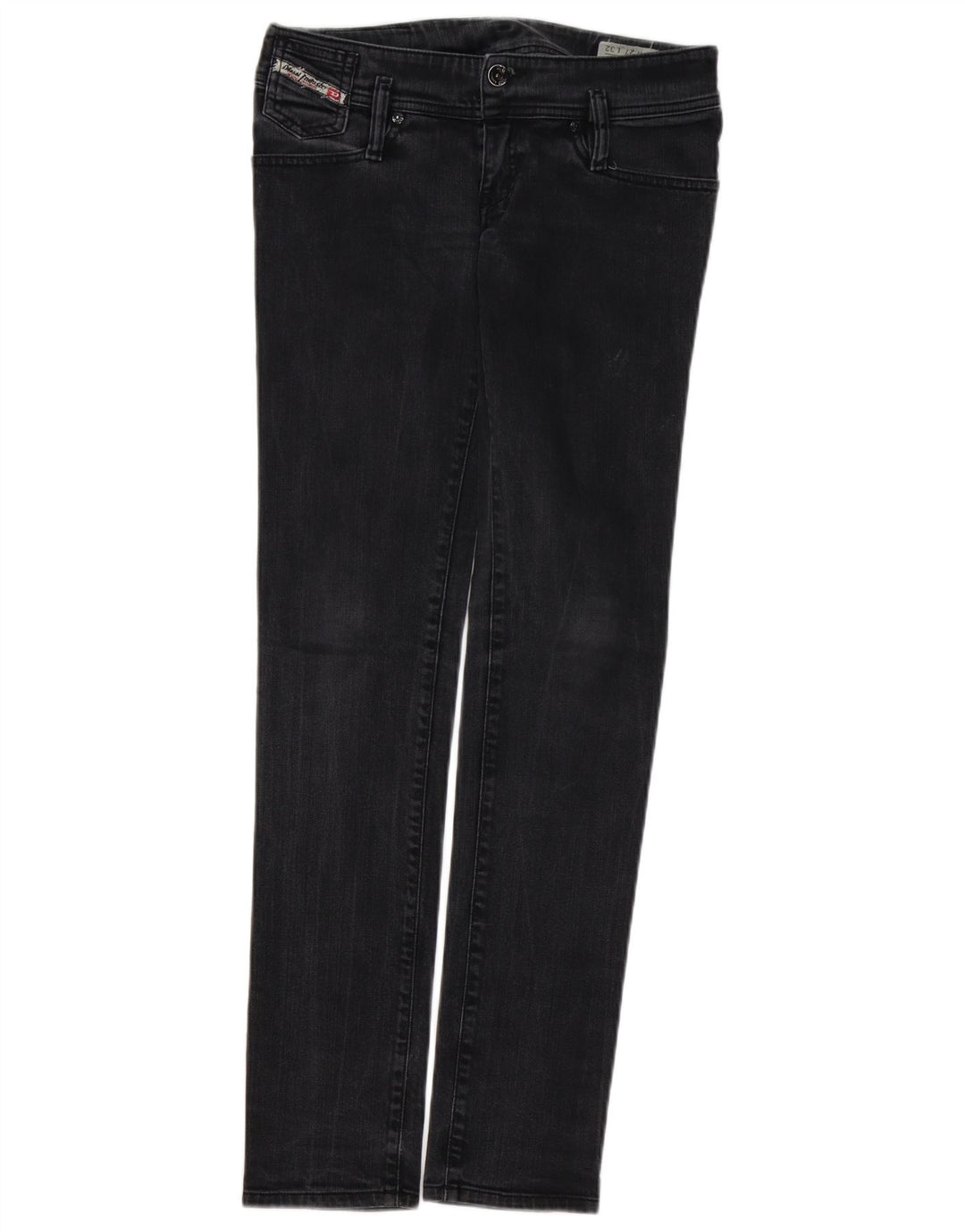 DIESEL Dame Matic Slim Jeans W27 L32 Sort Bomuld
