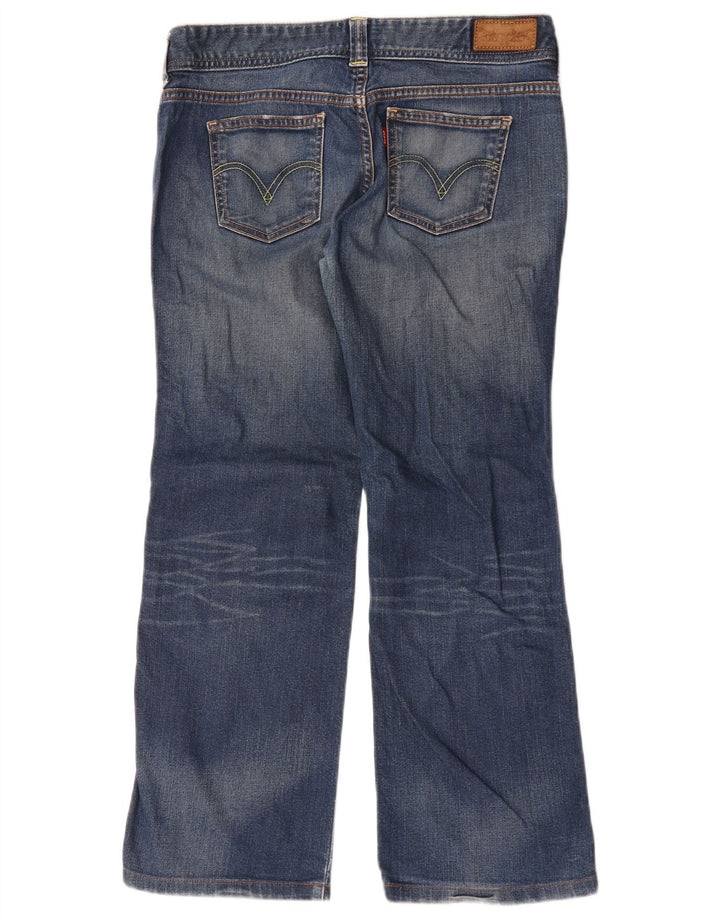 Levi's Dame Eve Straight Jeans W34 L27 Blå