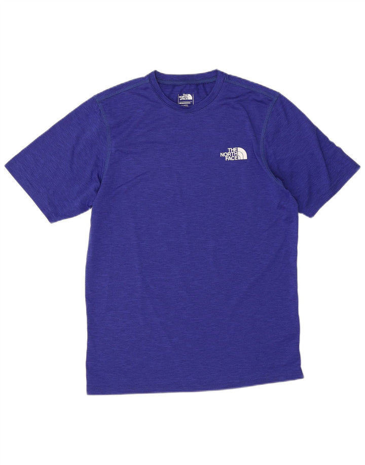 The North Face Herre T-Shirt Top Lille Blå Flecked Polyester
