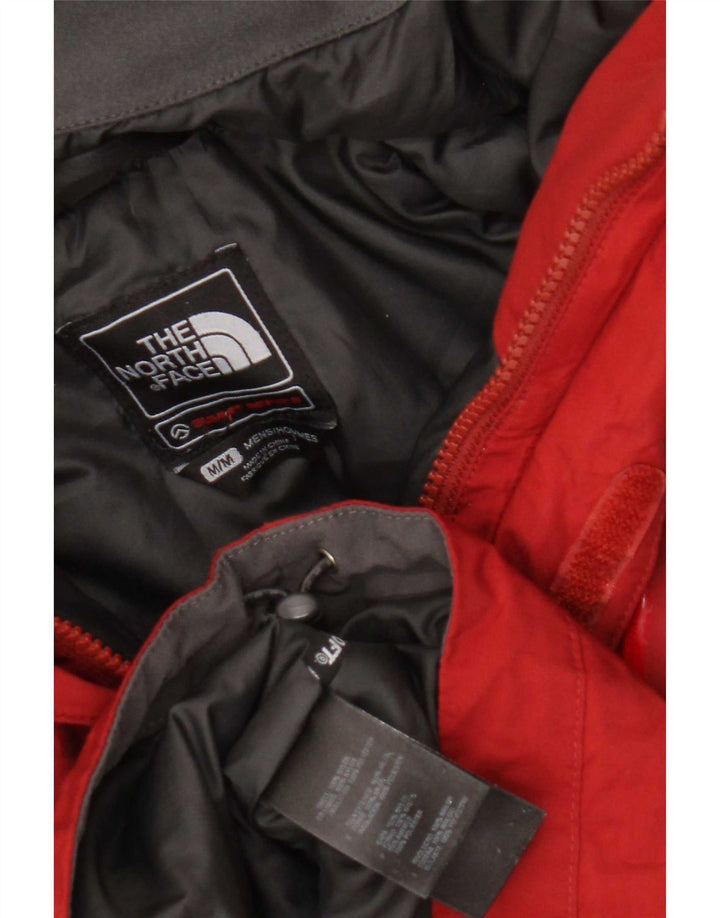 The North Face Herre Hyvent Windbreaker Jacket UK 38 Medium Red Colourblock
