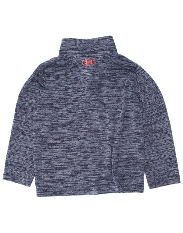 Under Armour babypiger 1/4 lynlås top langærmet 18-24 måneder blå flækket