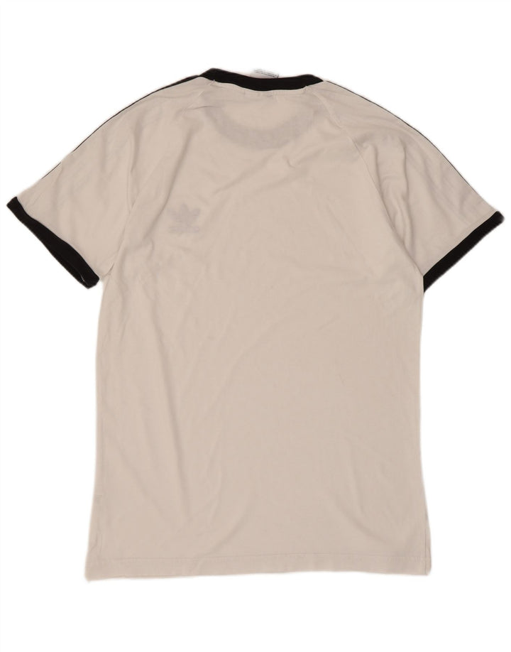 ADIDAS Herre T-Shirt Top Medium White