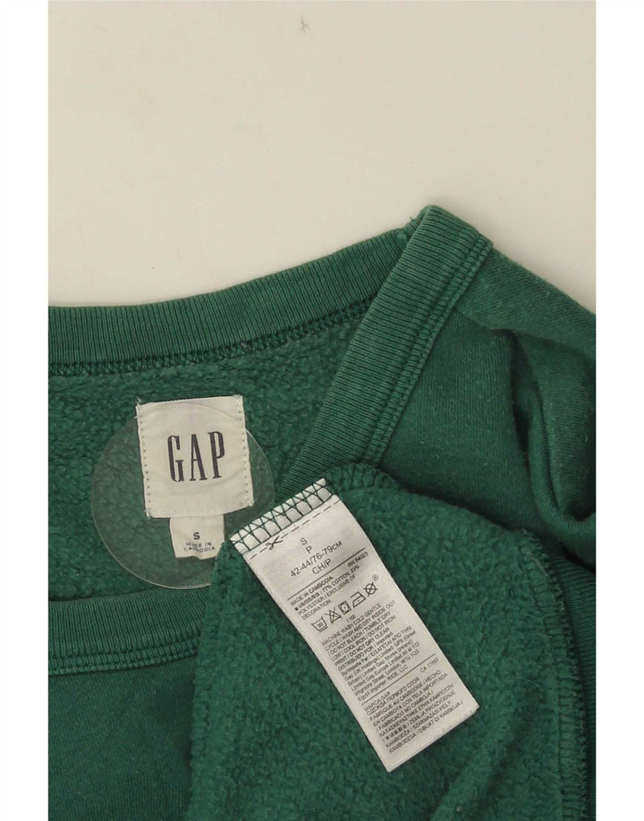 Gap Herre Grafisk Sweatshirt Jumper Lille Grøn Bomuld