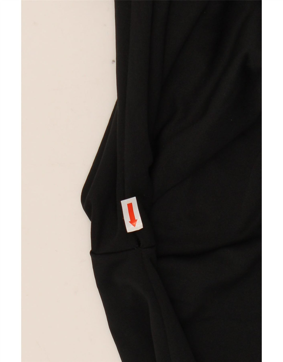 NIKE Dame Dri Fit Pullover med lynlås-hals Træningsdragt Top UK 10 Lille Sort
