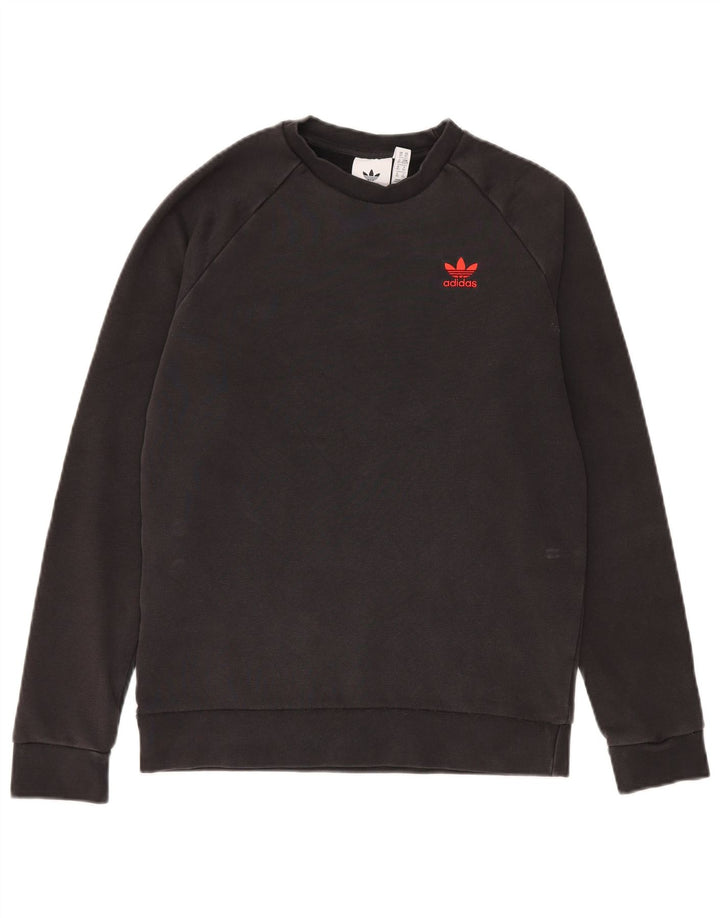 Adidas Sweatshirt til mænd XS Sort bomuld