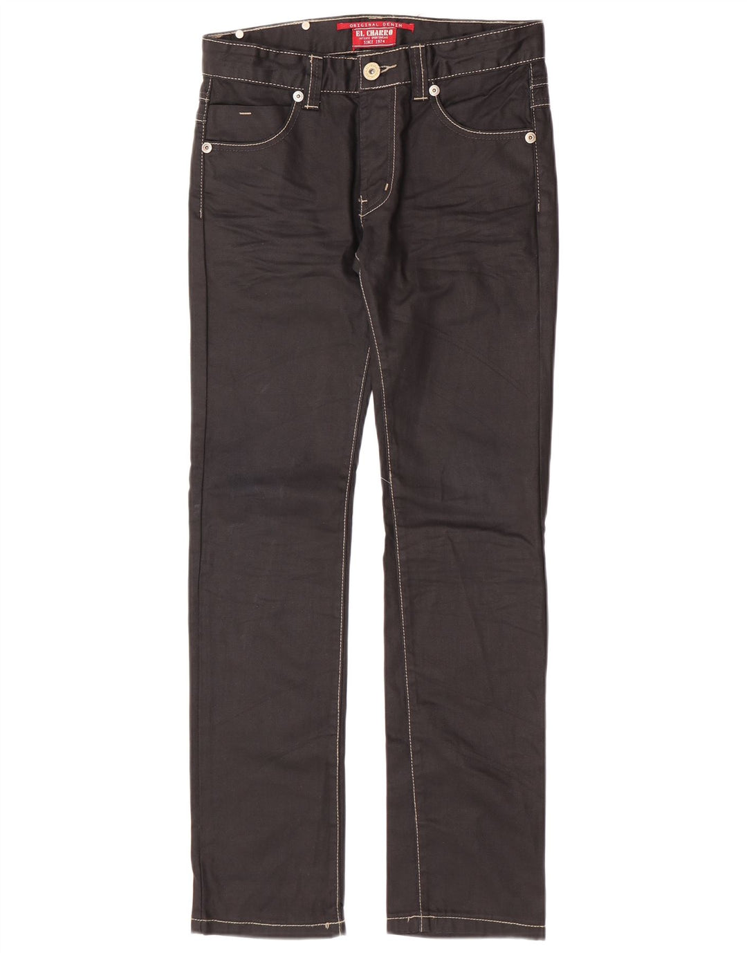 El Charro Dame Slim Jeans W28 L30 Sort