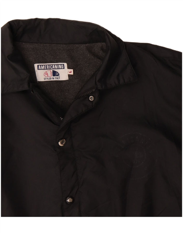 Americanino Herre Windbreaker Jacket UK 40 Large Black