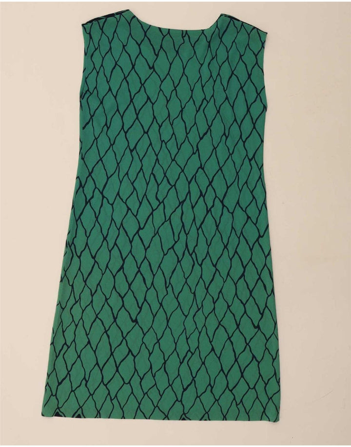 Vintage Womens 2-delt sæt IT 46 Large Green Argyle/Diamond