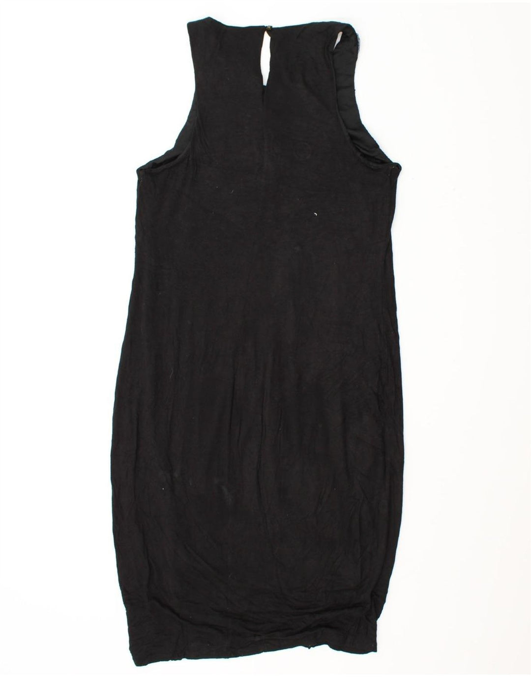 MOSSIMO Womens Sleeveless Bodycon Dress UK 14 Large Black Rayon Vintage Mossimo and Second-Hand Mossimo from Messina Hembry 