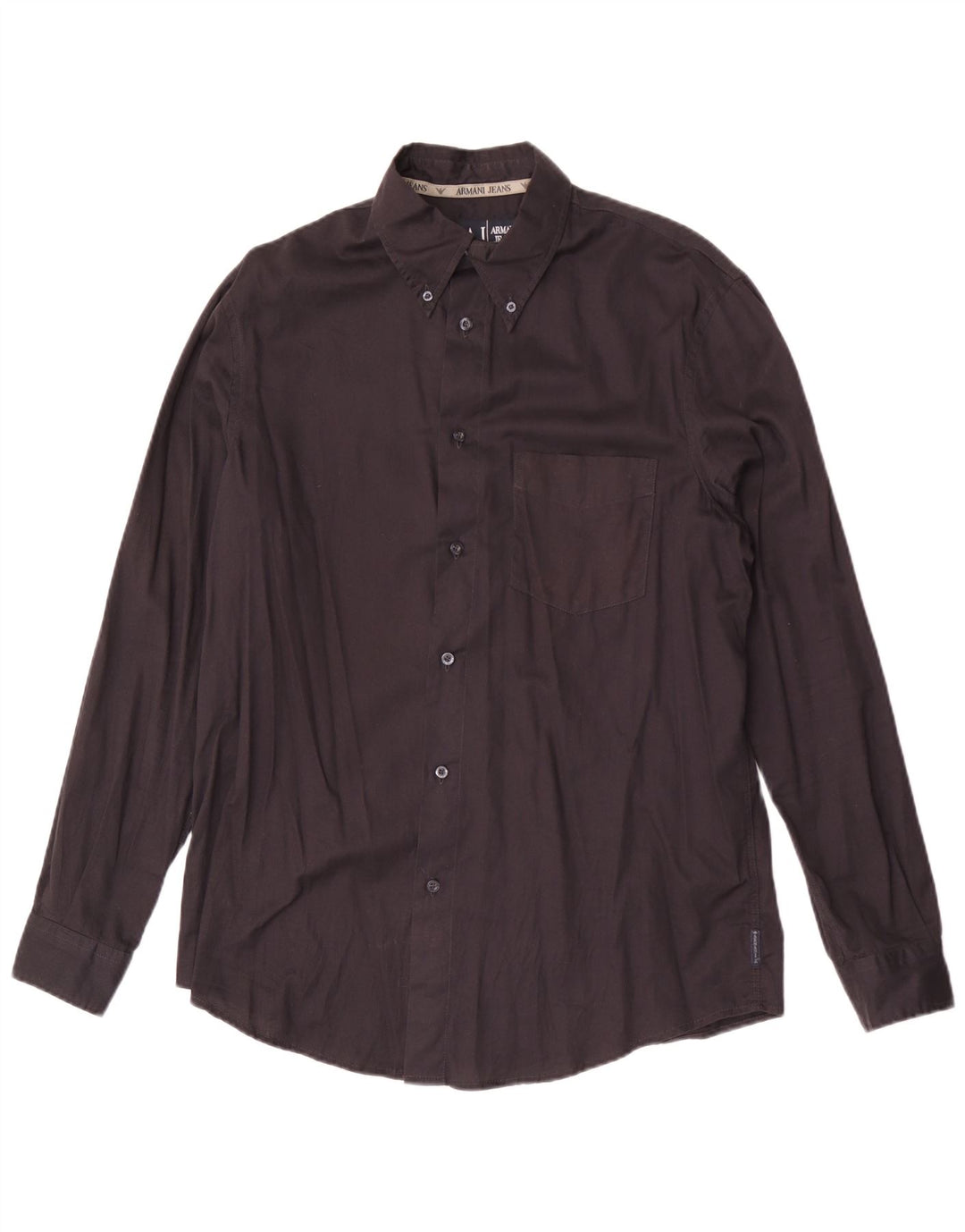 Armani Jeans Herreskjorte Large Sort