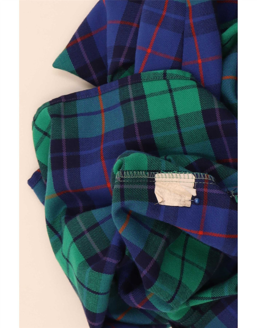 Gabri elle La Camicia Dame Flanellskjorte UK 16 Stor Flerfarvet Ternet