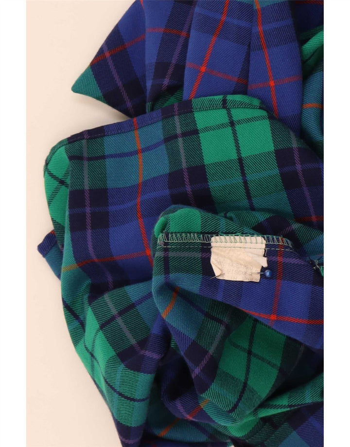 Gabri elle La Camicia Dame Flanellskjorte UK 16 Stor Flerfarvet Ternet