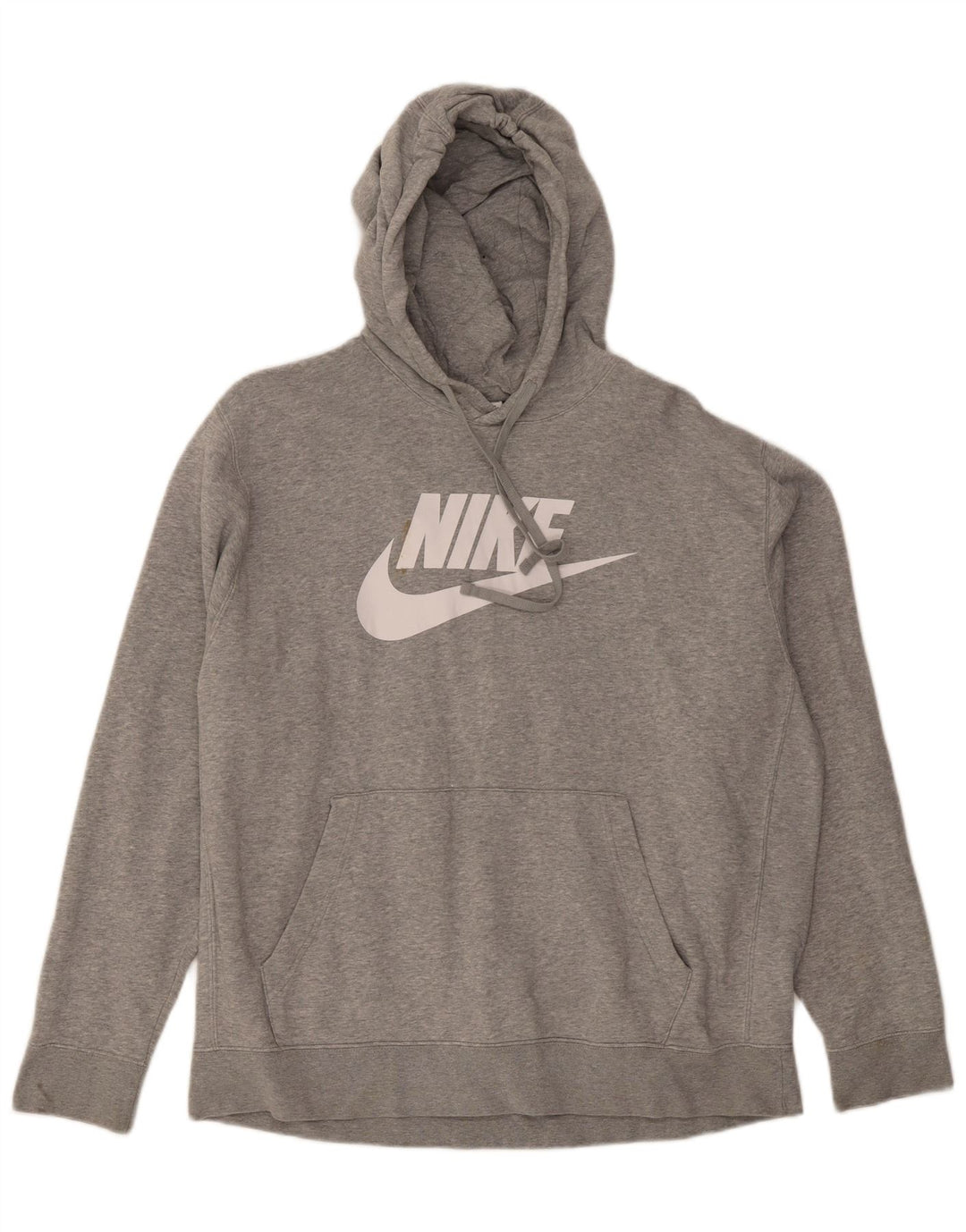 Nike grafisk hættetrøje til mænd XL Grå bomuld