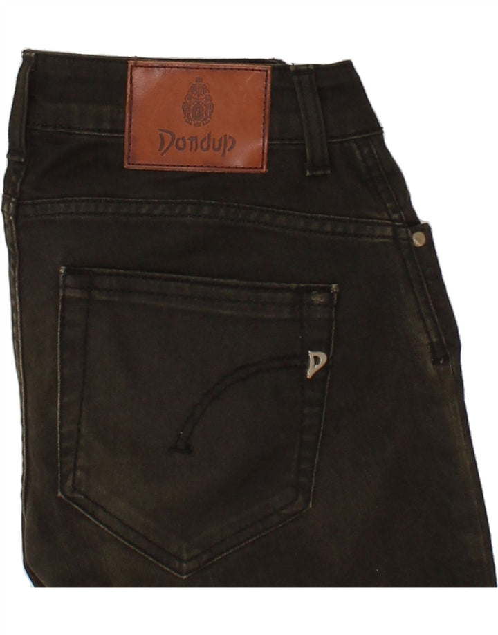 DONDUP Womens Slim Jeans W28 L31 Black Cotton Vintage Dondup and Second-Hand Dondup from Messina Hembry 