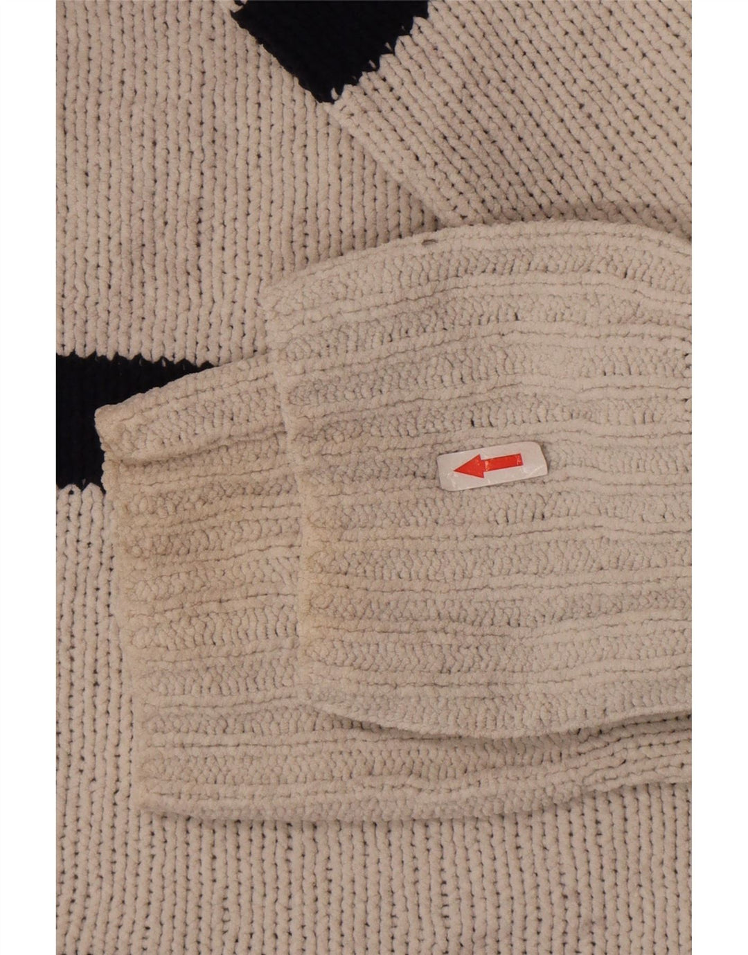 Marks & Spencer Dame Turtle Neck Jumper Sweater UK 14 Medium White