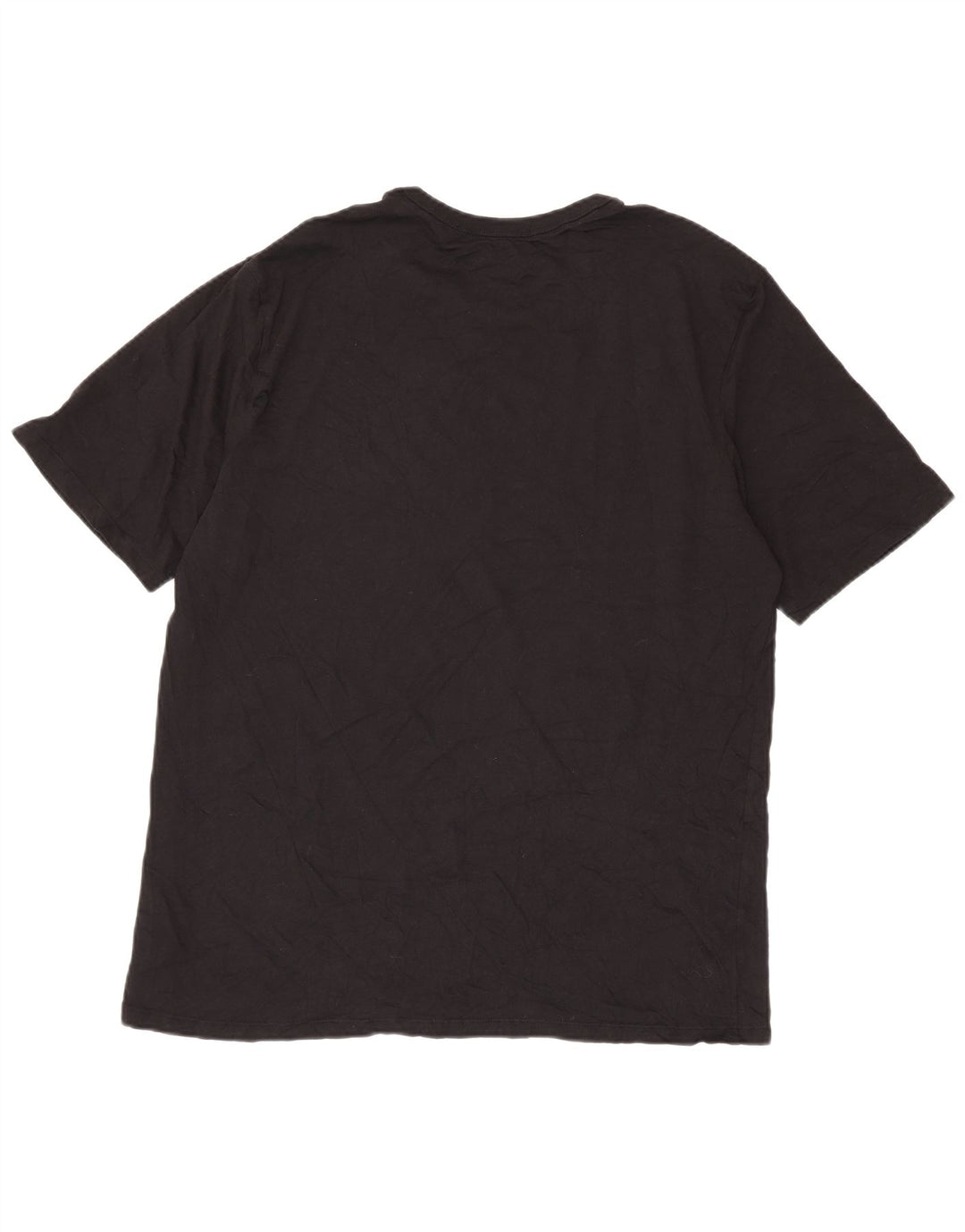 Champion Herre Grafisk T-Shirt Top 2XL Sort Bomuld