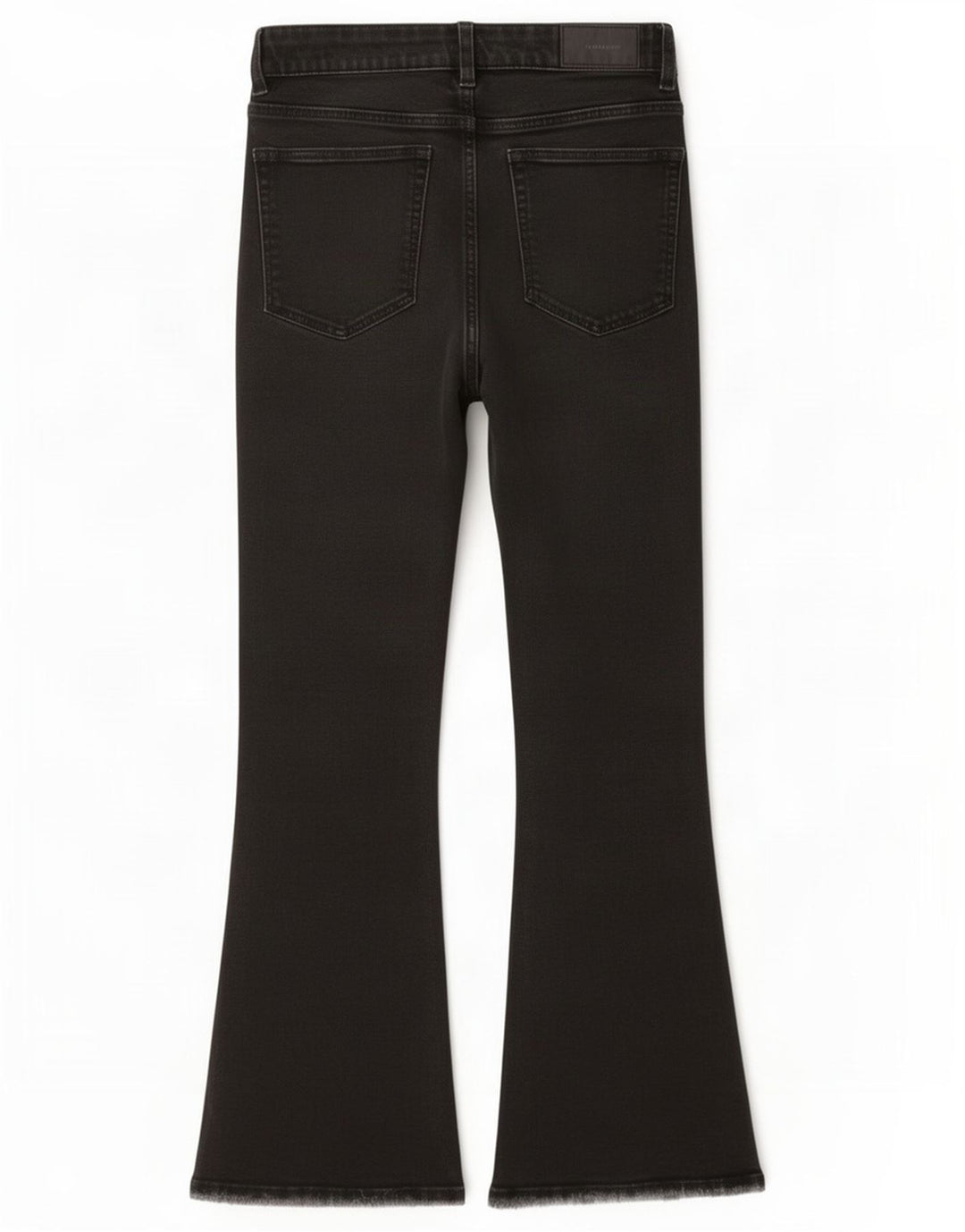 Zara Dame Flared Jeans EU 36 XS W26 L26 Sort