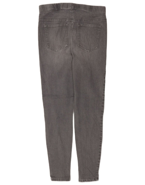 Marks & Spencer Dame Jegging Jeans UK 12 Medium W30 L28 Grå Bomuld