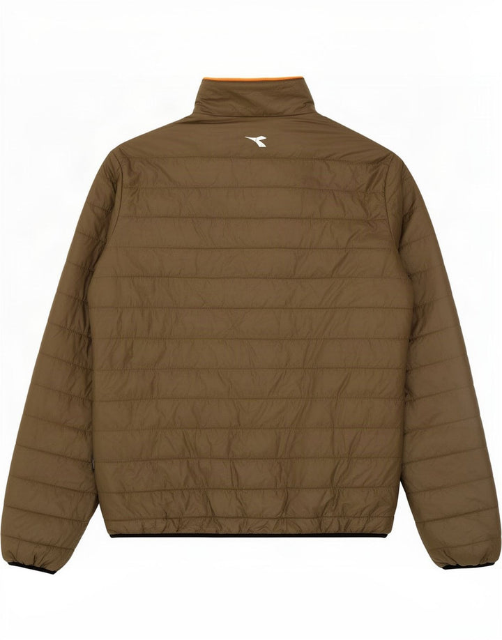 Diadora Herre Utility Vendbar polstret jakke UK 42 XL Khaki Polyester