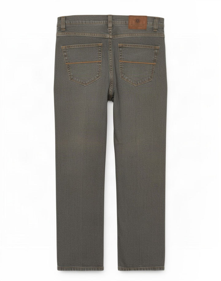 Marks & Spencer Straight Jeans til mænd W34 L29 Grå bomuld