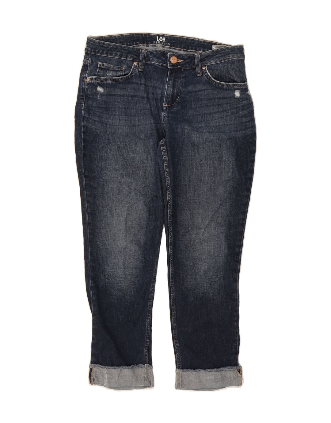 LEE Womens Riders Straight Jeans US 8 Medium W32 L25 Blue Cotton Vintage Lee and Second-Hand Lee from Messina Hembry 