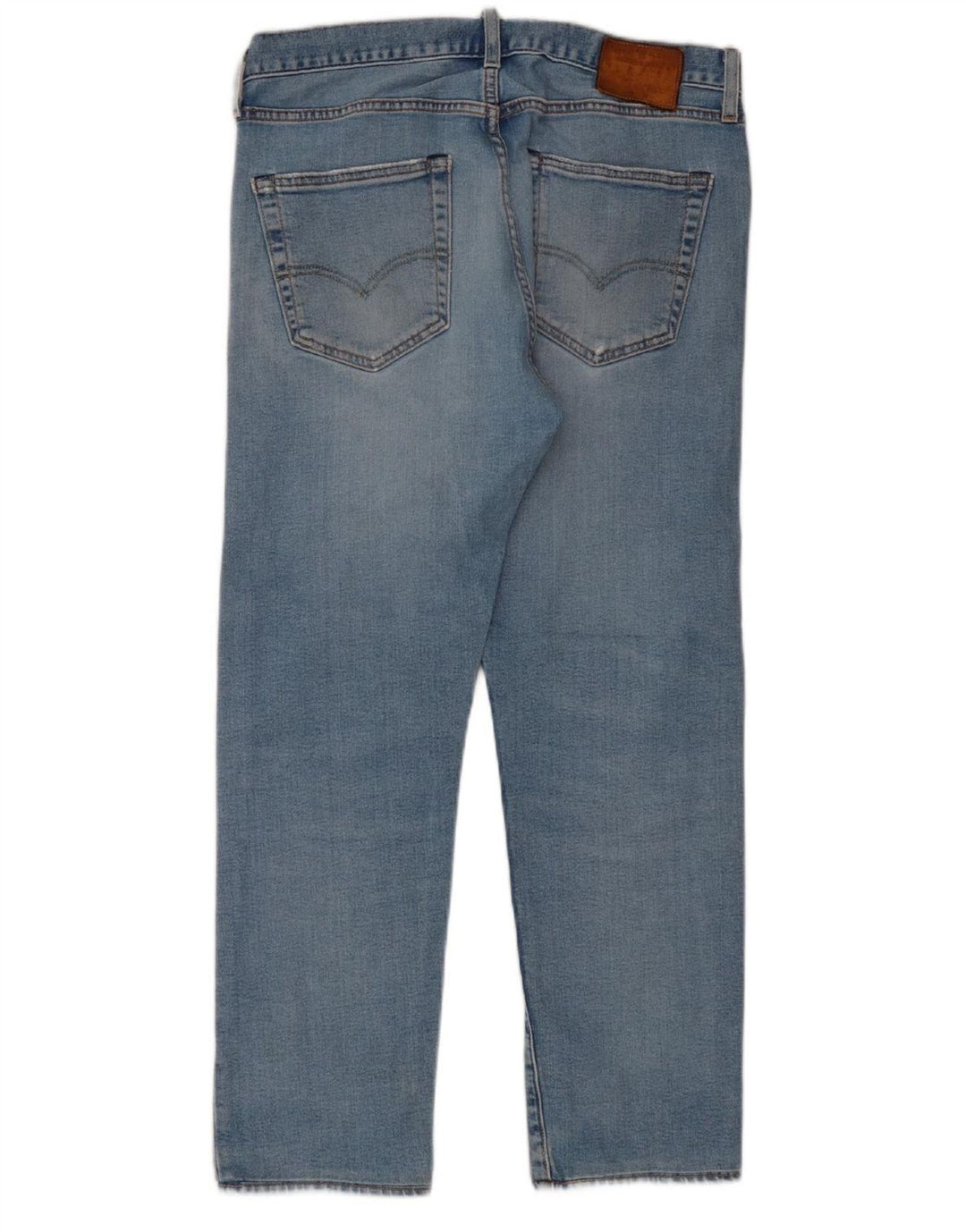 LEVI'S Womens 501 Straight Jeans W33 L27 Blue Cotton