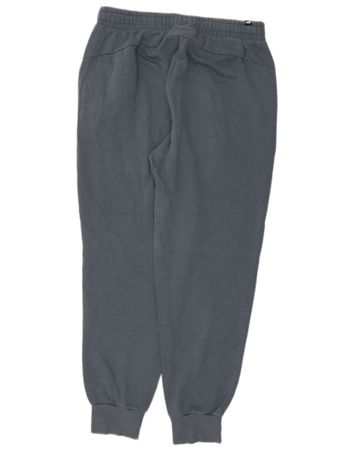 Puma Herre træningsdragt Bukser Joggers Large Navy Blue Bomuld