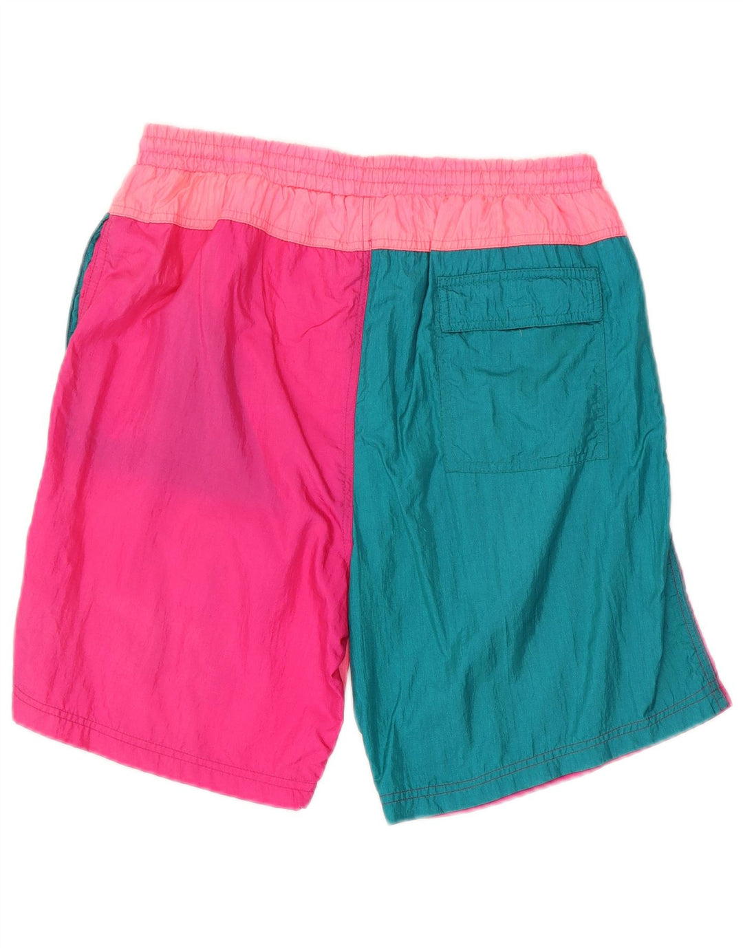 Vintage badetøj til mænd XL Pink Colourblock Polyamid