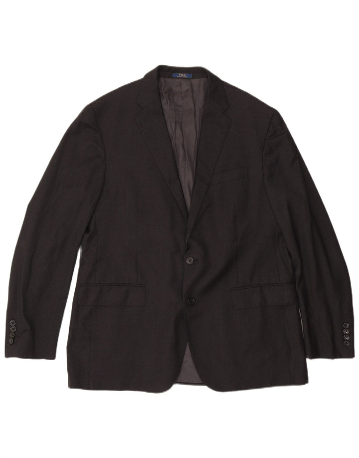Polo Ralph Lauren Herre 2-knaps blazerjakke UK 44 XL Grå uld