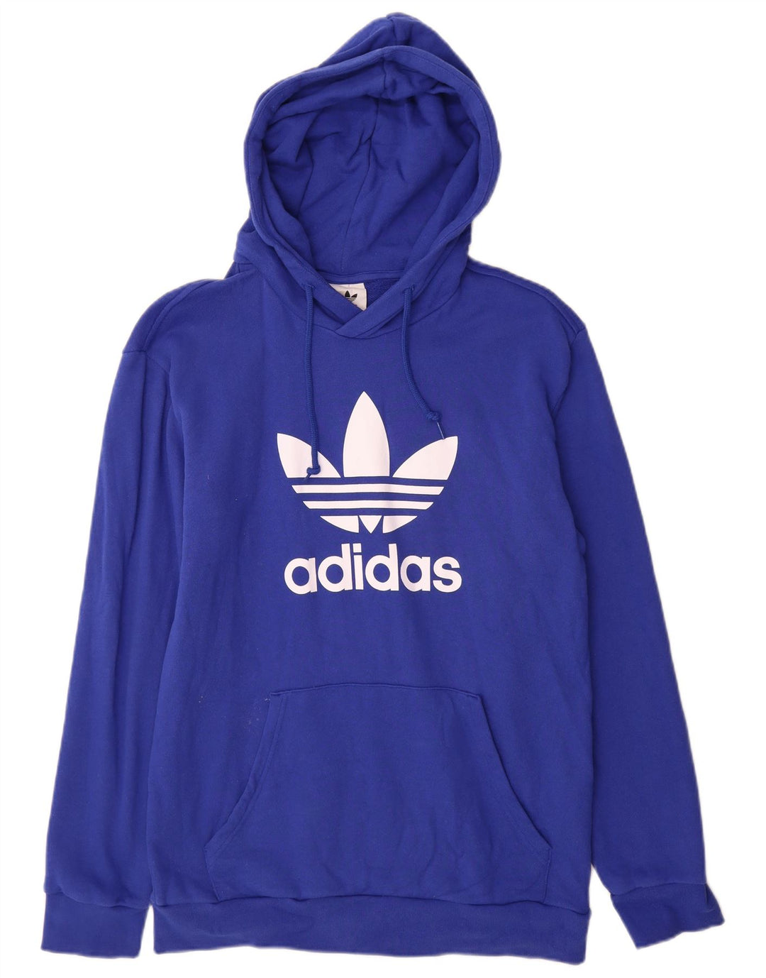 Adidas Grafisk hættetrøje til mænd mellemblå bomuld