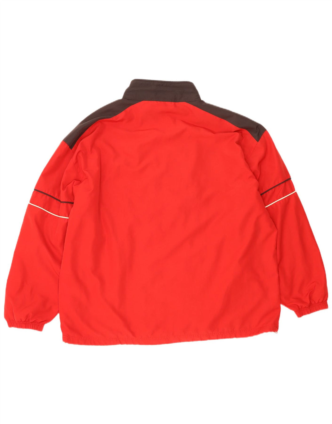 Reebok Regnjakke til mænd UK 42 XL Rød Colourblock Polyester