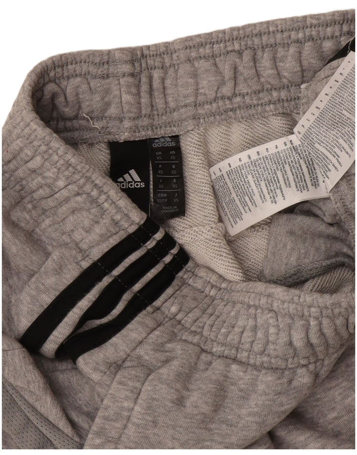 Adidas træningsdragt bukser til kvinder UK 4 XS grå bomuld