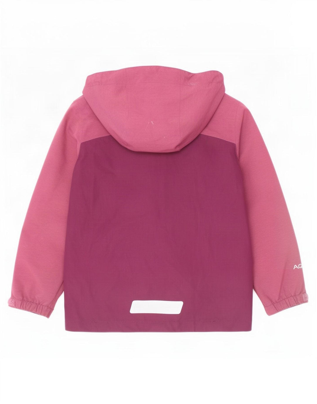 Berghaus Regnjakke med hætte til piger 5-6 år Maroon Colourblock Polyester