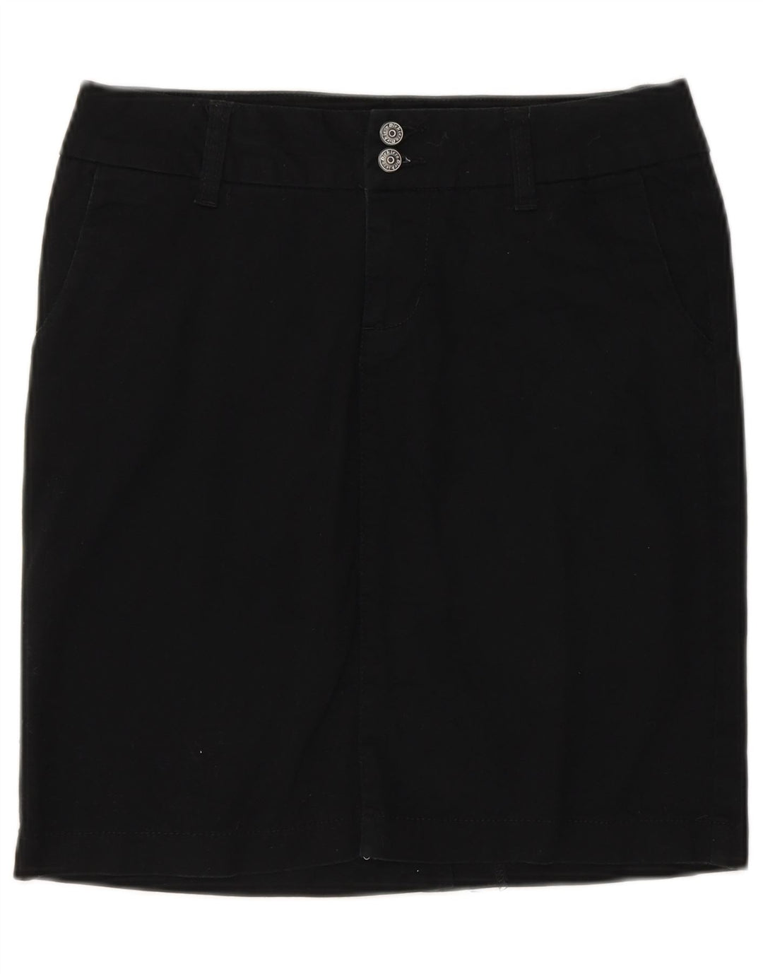 Dickies lige nederdel til kvinder US 5 Small W28 Sort bomuld