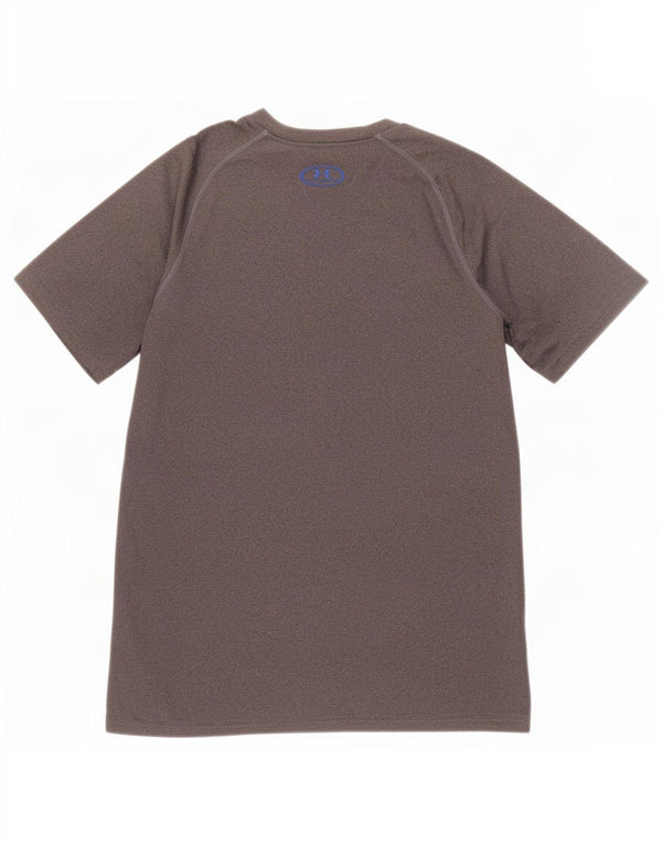 Under Armour Boys Heat Gear Grafisk T-shirt top 13-14 år XL Grå