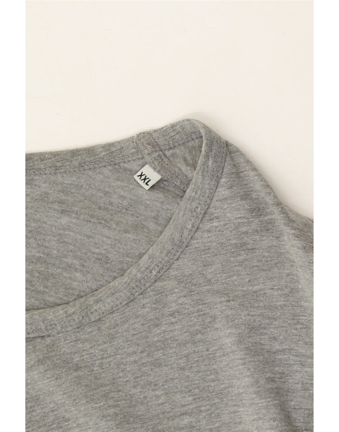 JACK & JONES Mens Top Long Sleeve 2XL Grey Cotton Vintage Jack & Jones and Second-Hand Jack & Jones from Messina Hembry 