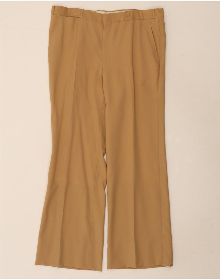 Vintage herredragt med 2 knapstykker UK 38 Medium W36 L29 Beige