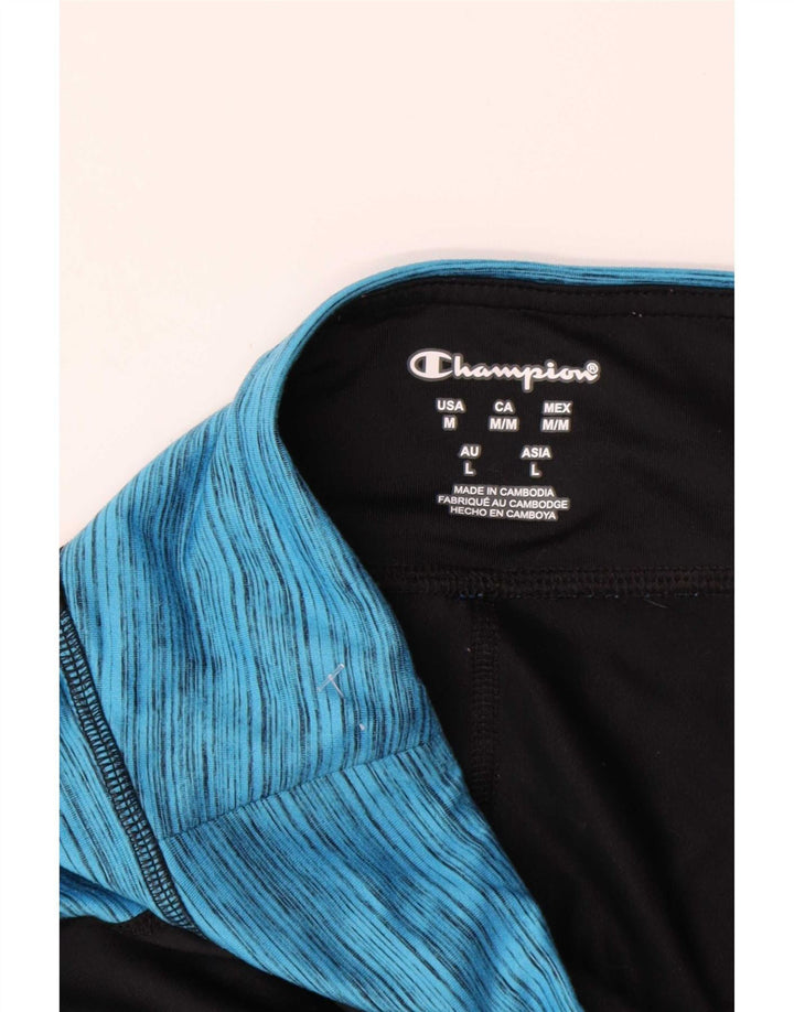 Champion Dame Capri Leggings UK 14 Medium Sort Colourblock Polyester