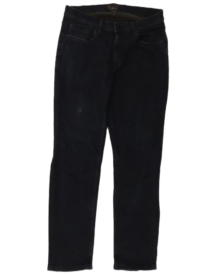 Penguin Herre Slim Jeans W34 L32 Marineblå Bomuld